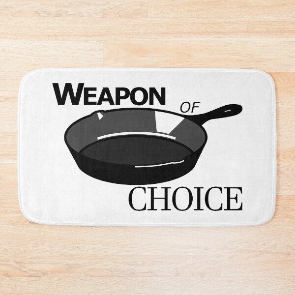 Item preview, Cast Iron Weapon Of Choice designed and sold by cubic-salt.