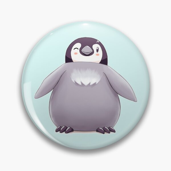 Item preview, Baby Emperor Penguin Chick (Plain) designed and sold by EdgeKagami.