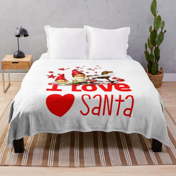Item preview, i love santa merry christmas designed and sold by PUNCH ME IN SHOP.