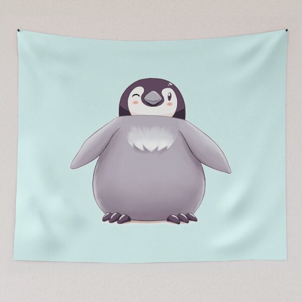 Item preview, Baby Emperor Penguin Chick (Plain) designed and sold by EdgeKagami.