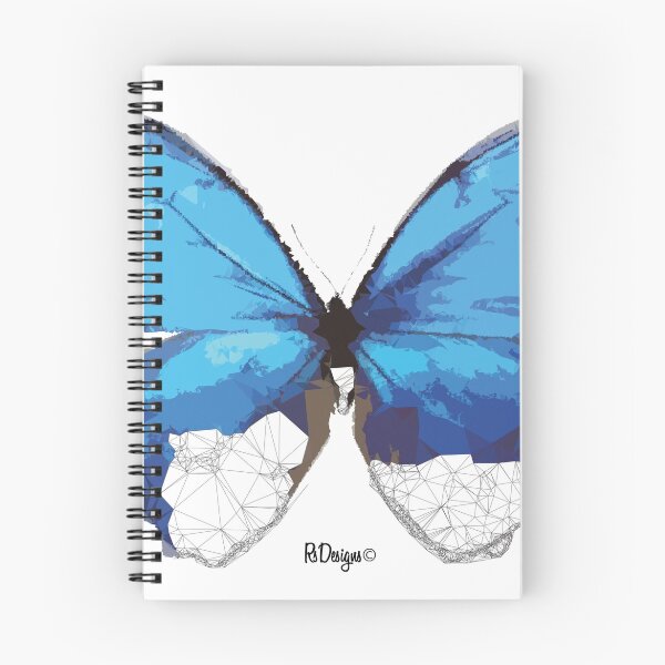 Item preview, Geometric Animal - Blue Butterfly designed and sold by rsteesndesigns.