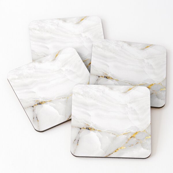 Item preview, White Marble Gold Lining designed and sold by cadinera.