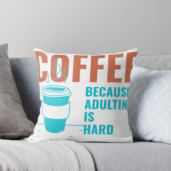 Item preview, Coffee Because Adulting is Hard designed and sold by JuanGames.