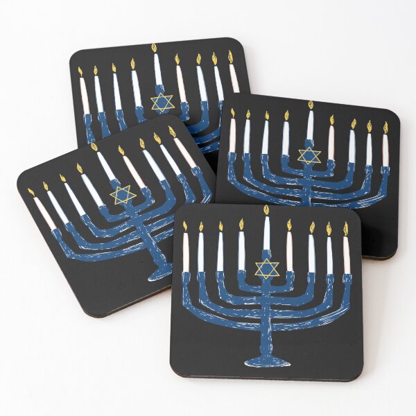 Item preview, Happy Hanukkah, Happy Hanukkah Face Mask, Happy Hanukkah Menorah, Jewish Gift, Happy Hanukkah Gift,  designed and sold by prteacool.