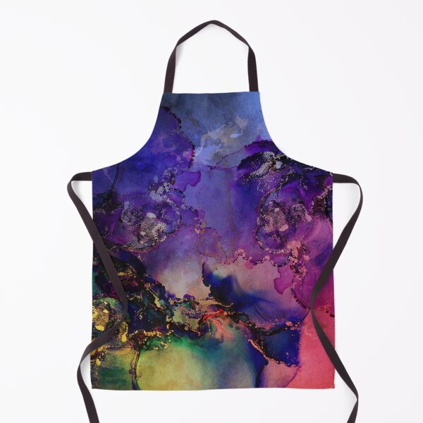 Item preview, Marbled Texture in Purples and Pinks with Gold Accents designed and sold by blueskiesforme.