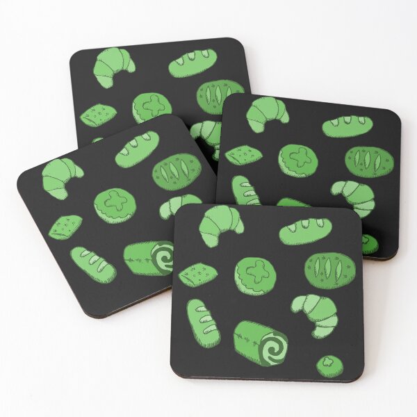 Item preview, Green Bread Collection Pattern designed and sold by Chubuter.