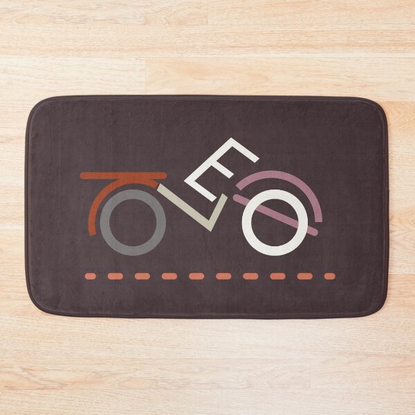 Item preview, Abstract Toledo Bicycle - Brown designed and sold by flickertoaflame.