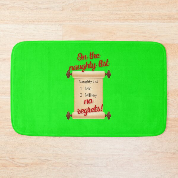 Item preview, i'm on the naughty list no regrets designed and sold by Hey-Nice-Shirt.