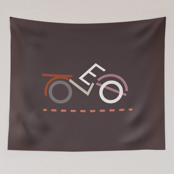 Item preview, Abstract Toledo Bicycle - Brown designed and sold by flickertoaflame.
