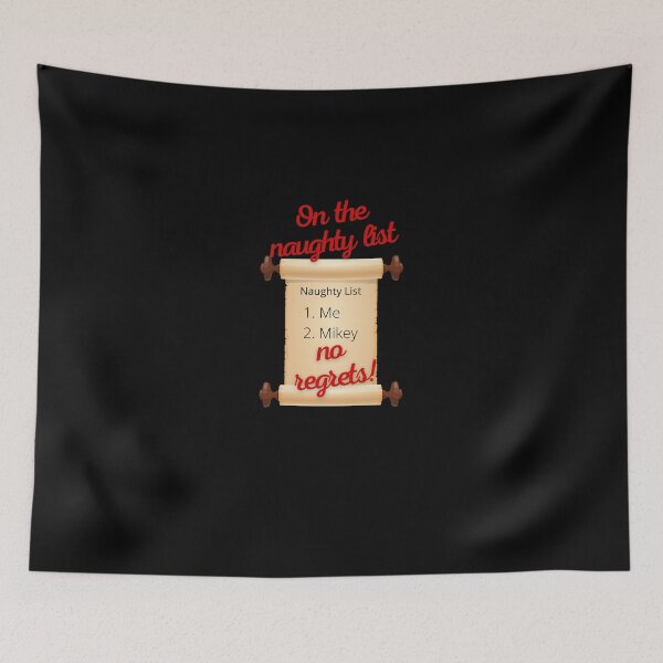Item preview, i'm on the naughty list no regrets designed and sold by Hey-Nice-Shirt.