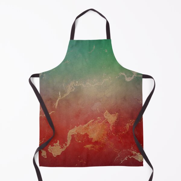 Item preview, Marbled Watercolor Texture in Red and Green with gold accents designed and sold by blueskiesforme.
