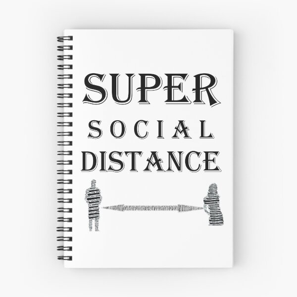 Item preview, SUPER SOCIAL DISTANCE designed and sold by FadiTshirt.