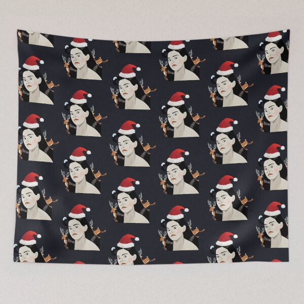 Item preview, Funny woman in Christmas designed and sold by EclairVanilla.