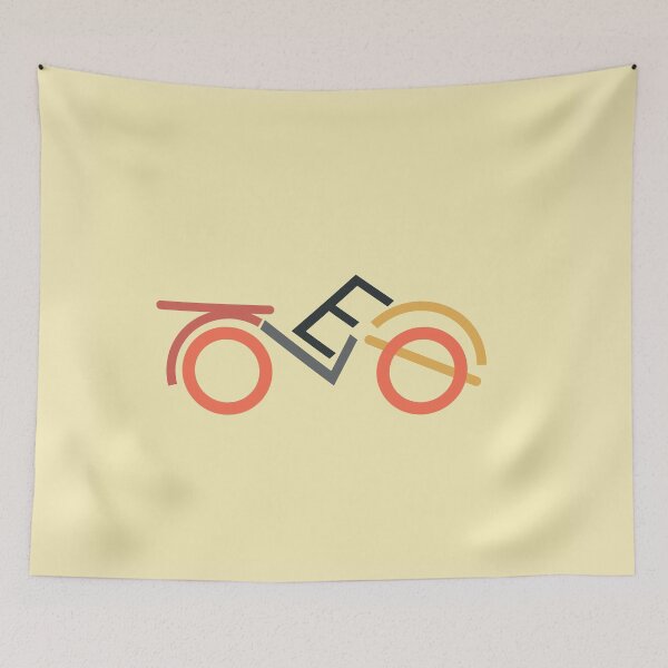 Item preview, Abstract Toledo Bicycle - Yellow designed and sold by flickertoaflame.