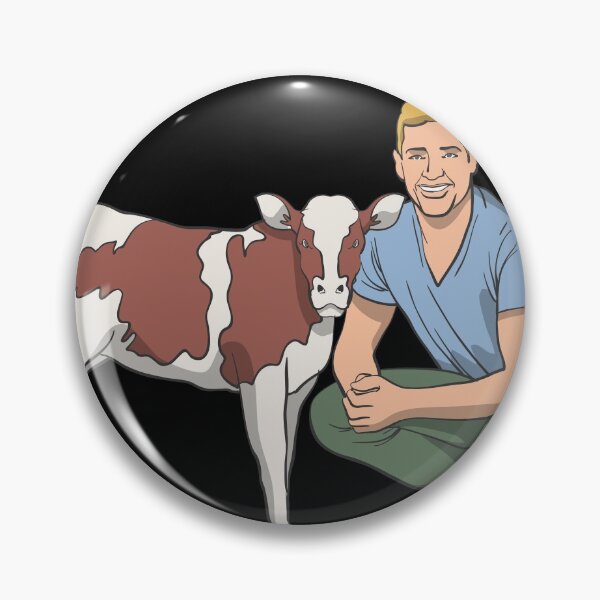 Item preview, Farmer with calf designed and sold by Monkey Ful.
