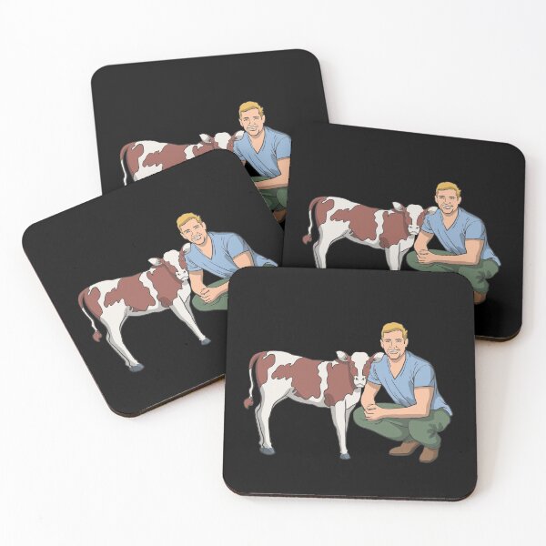 Item preview, Farmer with calf designed and sold by Monkey Ful.