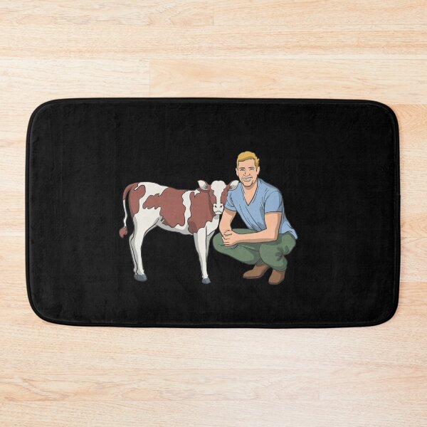 Item preview, Farmer with calf designed and sold by Monkey Ful.