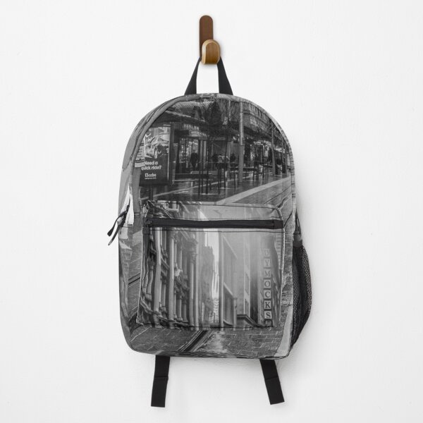 Item preview, Streetview perspective Sydney NSW, Australia - Black and White Photography designed and sold by inurey.