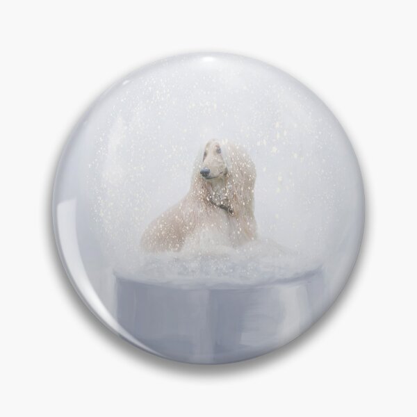 Item preview, Afghan Hound in a Snowglobe designed and sold by Elisabeth Lucas.