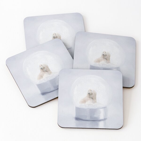 Item preview, Afghan Hound in a Snowglobe designed and sold by Elisabeth Lucas.