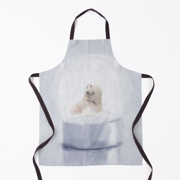 Item preview, Afghan Hound in a Snowglobe designed and sold by Elisabeth Lucas.