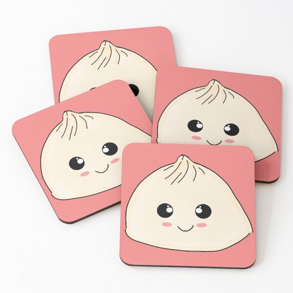Item preview, Happy Bao - Lindo bollo de cerdo a la barbacoa sonriente Dim Sum designed and sold by Artbyacat.