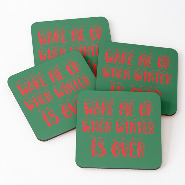 Item preview, Wake me up when winter is over  designed and sold by Amitrix.