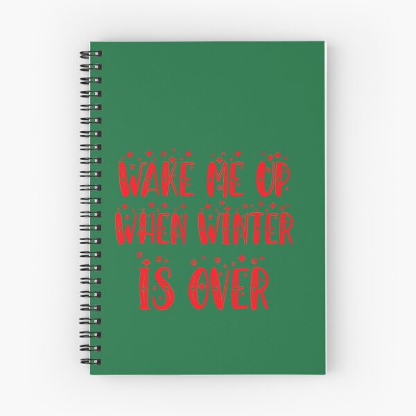 Item preview, Wake me up when winter is over  designed and sold by Amitrix.