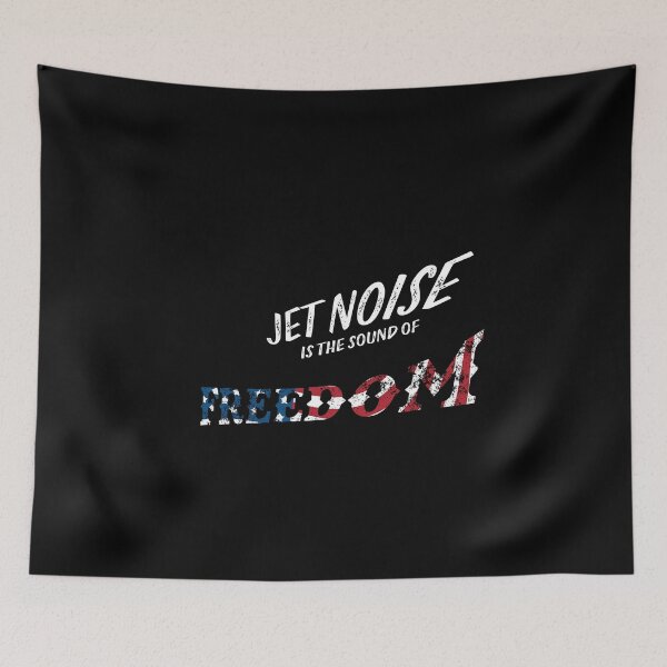 Item preview, Jet noise is the sound of freedom, F-14 Tomcat, American Flag designed and sold by Gold Wings Tees.