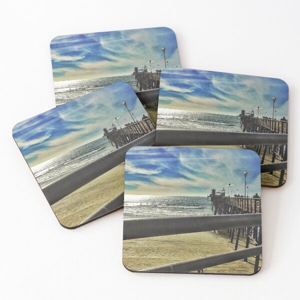Item preview, Clouds Near the Pier designed and sold by SashaSprite.