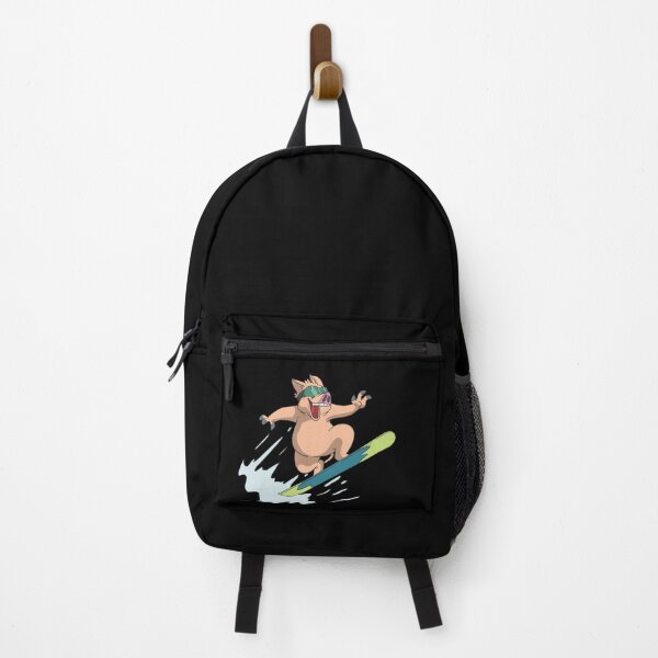 Item preview, Pig on snowboard when jumping designed and sold by Monkey Ful.