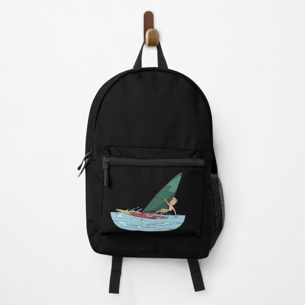 Item preview, Windsurfer with one hand on the sail designed and sold by Monkey Ful.
