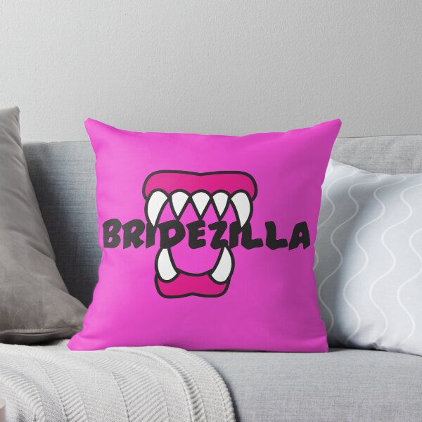 Item preview, BRIDEZILLA with monster teeth bared designed and sold by jazzydevil.