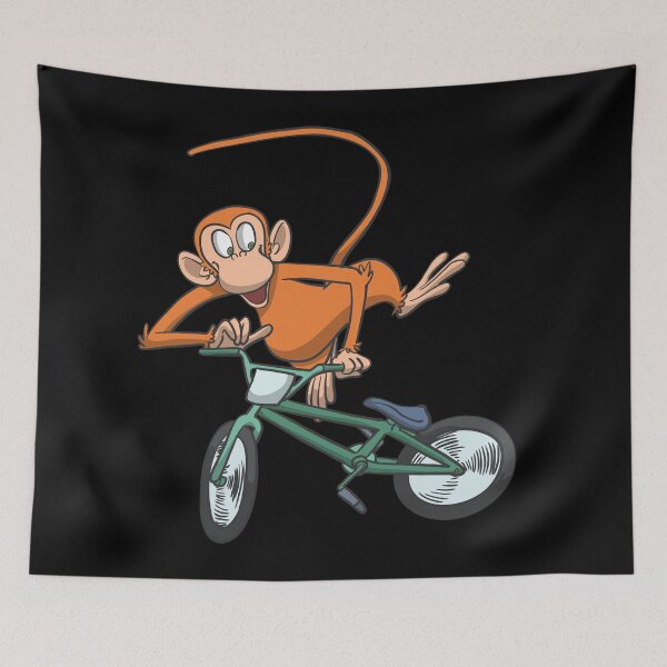 Item preview, Monkey Race Bike Bicycle Jump designed and sold by Monkey Ful.