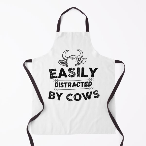 Item preview, Easily Distracted by Cows Vintage designed and sold by The Little Wood Cottage.