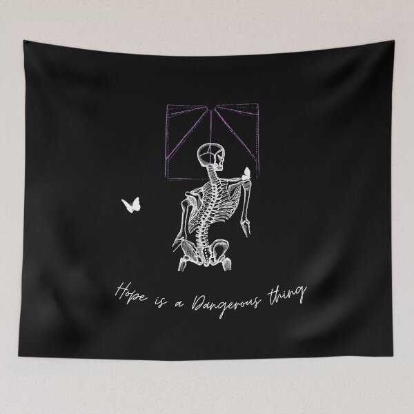 Item preview,  hope is a dangerous thing / aesthetic skeleton designed and sold by SpicyCherrys.