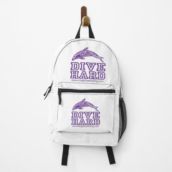 Item preview, Dive Hard Logo Purple designed and sold by BigBlueDiving.