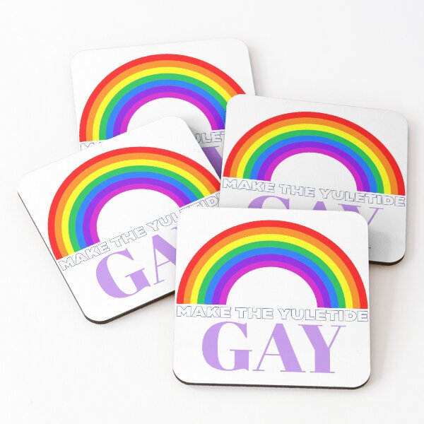 Item preview, Make The Yuletide Gay  designed and sold by LemonbatStudio.