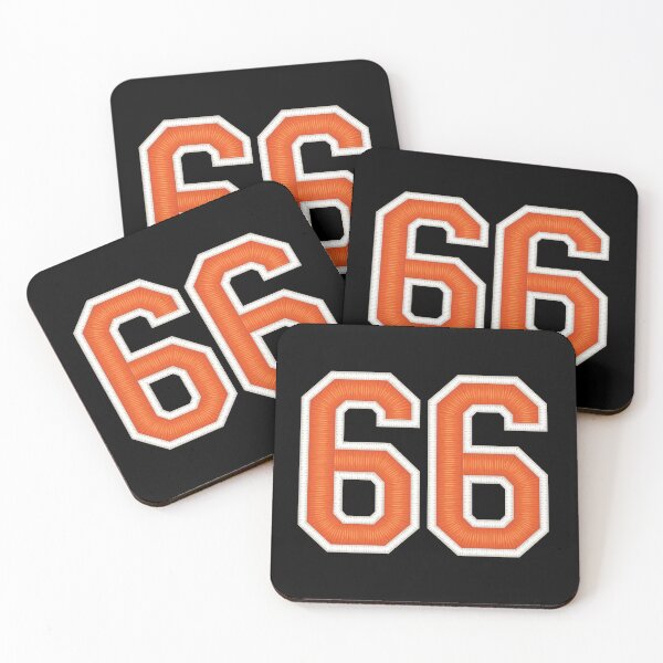 Item preview, Sports Number 66 Jersey Sixty Six Orange designed and sold by elhefe.