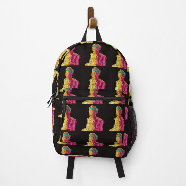 Item preview, Simone de Beauvoir black background designed and sold by KennyLucky.