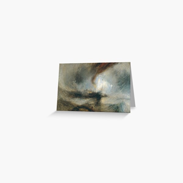 Item preview, J. M. W. Turner - Snow Storm: Steam-Boat off a Harbour's Mouth (1842) designed and sold by HistoryRestored.