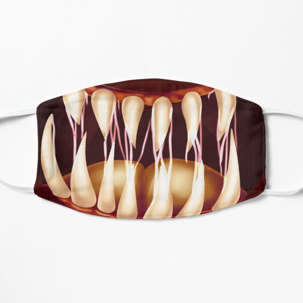Scary smile Flat Mask