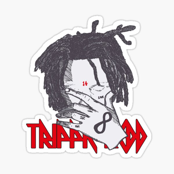 Big 14 - Lil 14 - Trippie Redd Tribute - Raptees Sticker