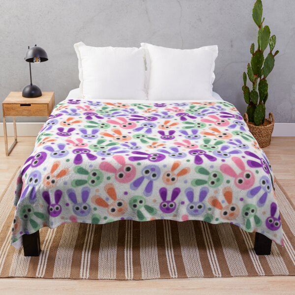 Item preview, Colorful Rabbits seamless pattern designed and sold by adityanik.