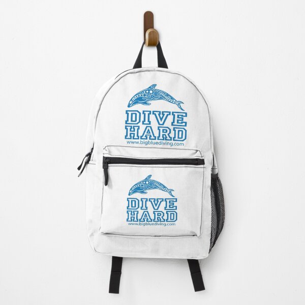 Item preview, Dive Hard Logo Blue designed and sold by BigBlueDiving.