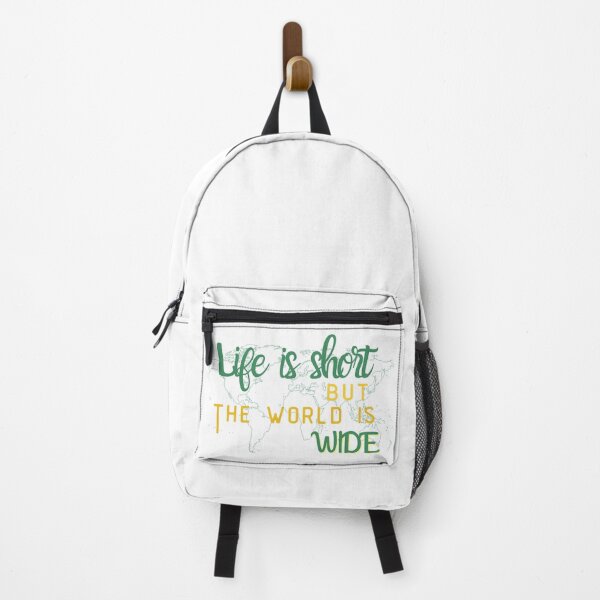 Item preview, Life is short but the world is wide designed and sold by SpicyCherrys.