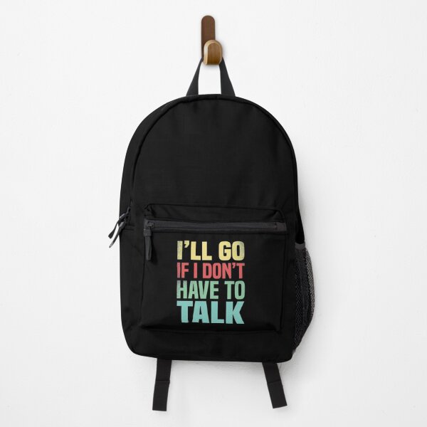 Item preview, Funny Family gatherings design, I'll go if I don't have to talk designed and sold by foramelie.