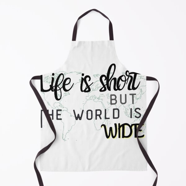 Item preview, Life is short but the world is wide designed and sold by SpicyCherrys.
