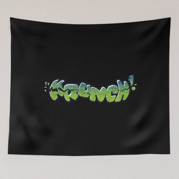 Item preview, Super Hero Comic Book Onomatopoeia. Krunch! designed and sold by Gold Wings Tees.