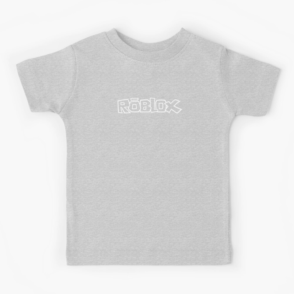 Sofia Clothing Kid's Roblox Gamer Design T-shirt (White, 5-6 Years